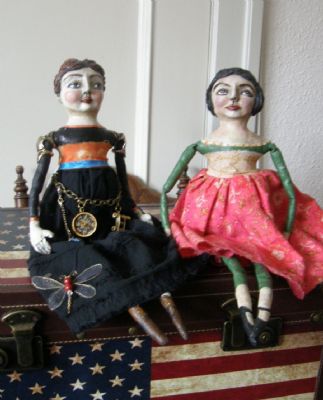 The American way to make folk art dolls